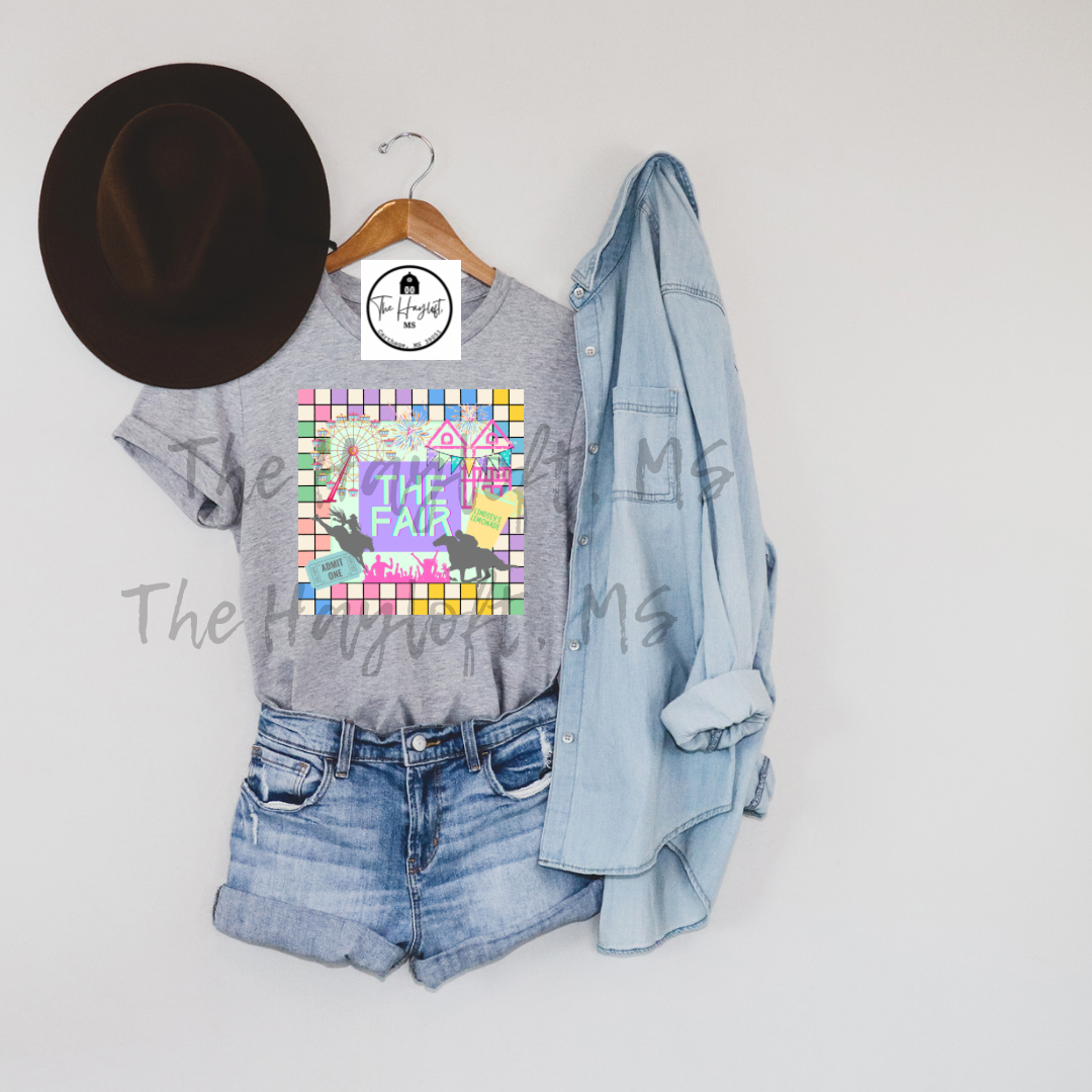 FAIR GEO PRINT GILDAN SOFT-STYLE CREWNECK TEE PRE-ORDER