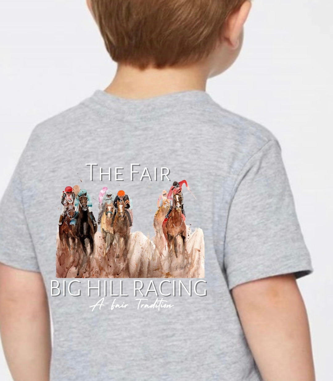 FAIR TODDLER AND YOUTH BIG HILL RACING TEE PRE-ORDER