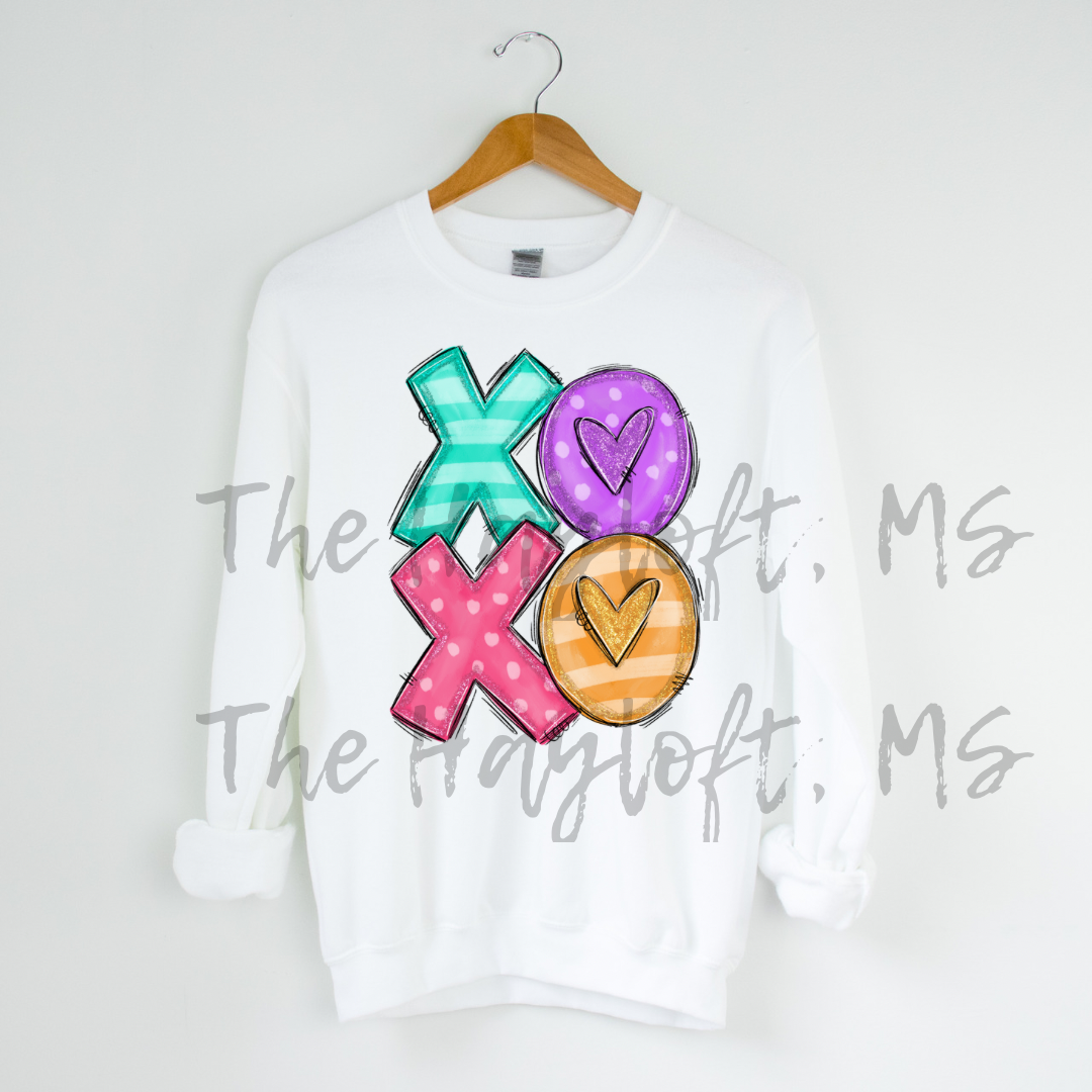 XOXO HEARTS SWEATSHIRT