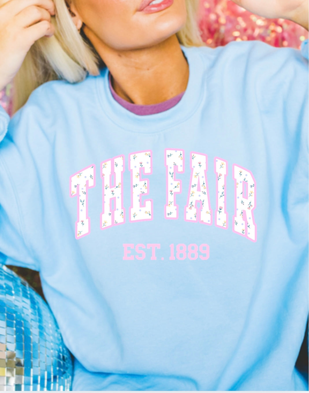 PRE-ORDER FAIR FLORAL SWEATSHIRT