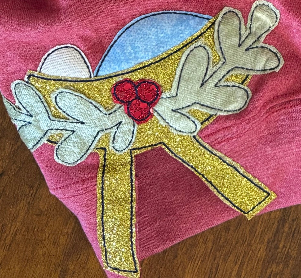 SPLIT SIDE OH HOLY NIGHT SWEATSHIRT