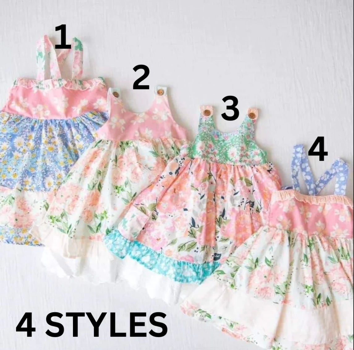 VINTAGE SPRING DRESS STYLE 1