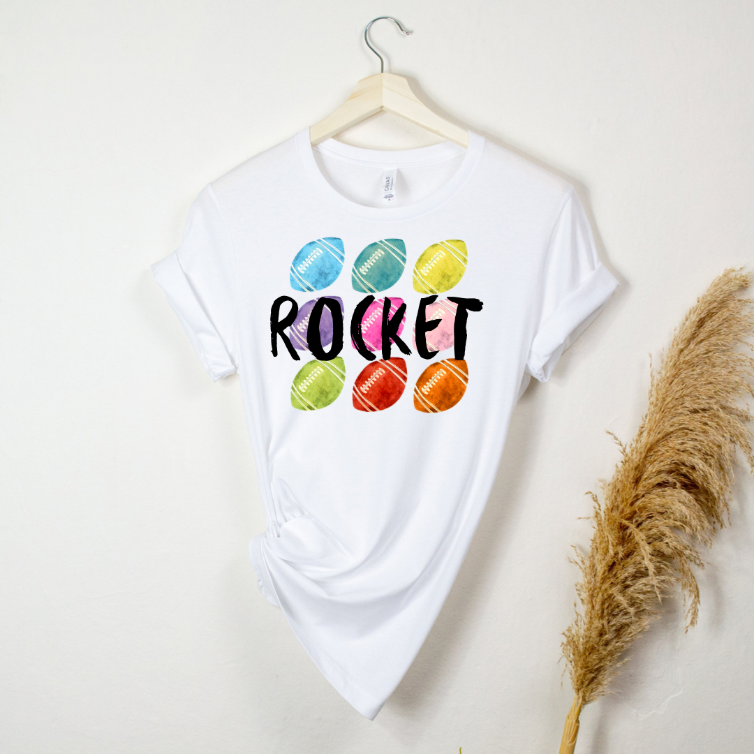 CUSTOM SCHOOL FOOTBALL TEE
