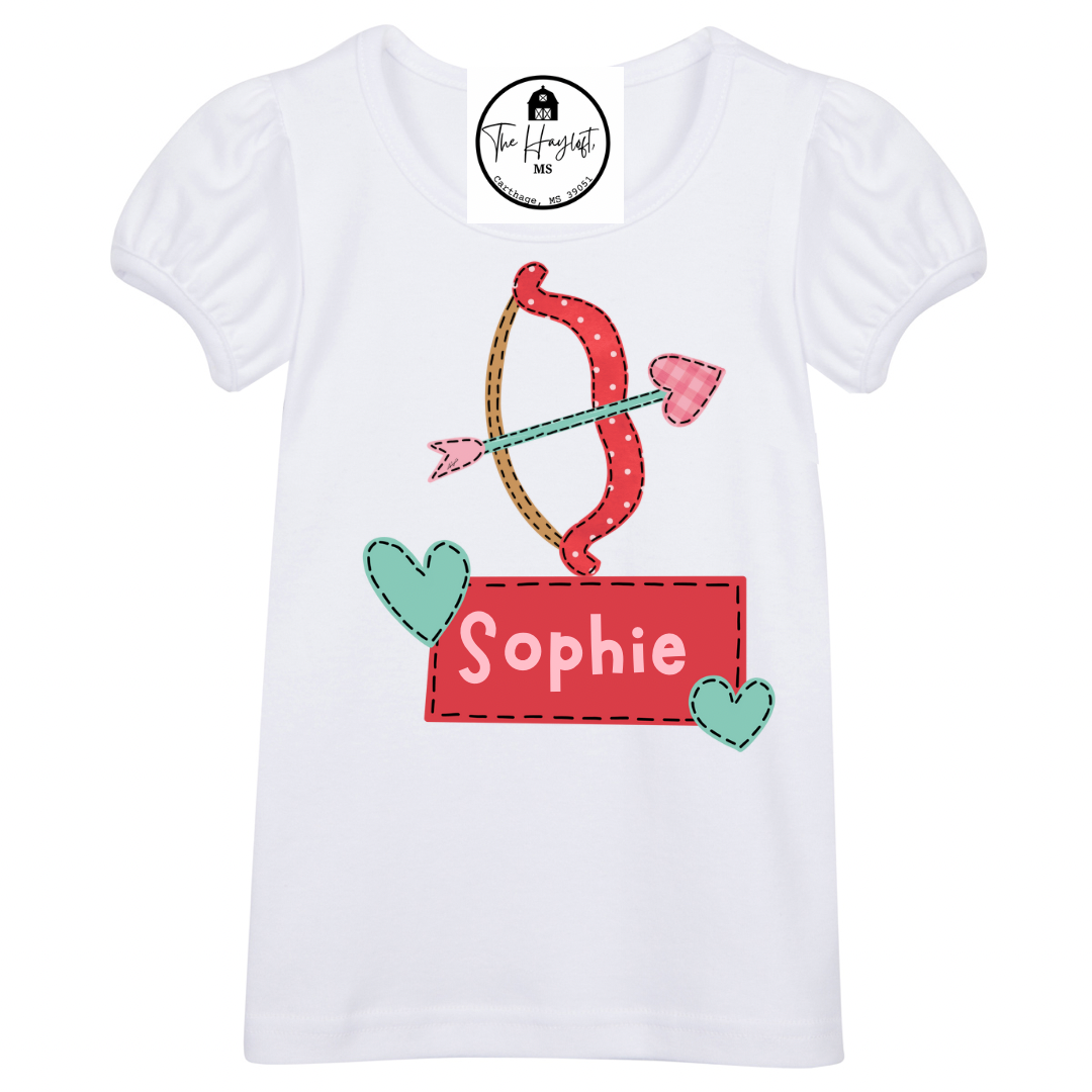 VALENTINE BOW & ARROW TEE