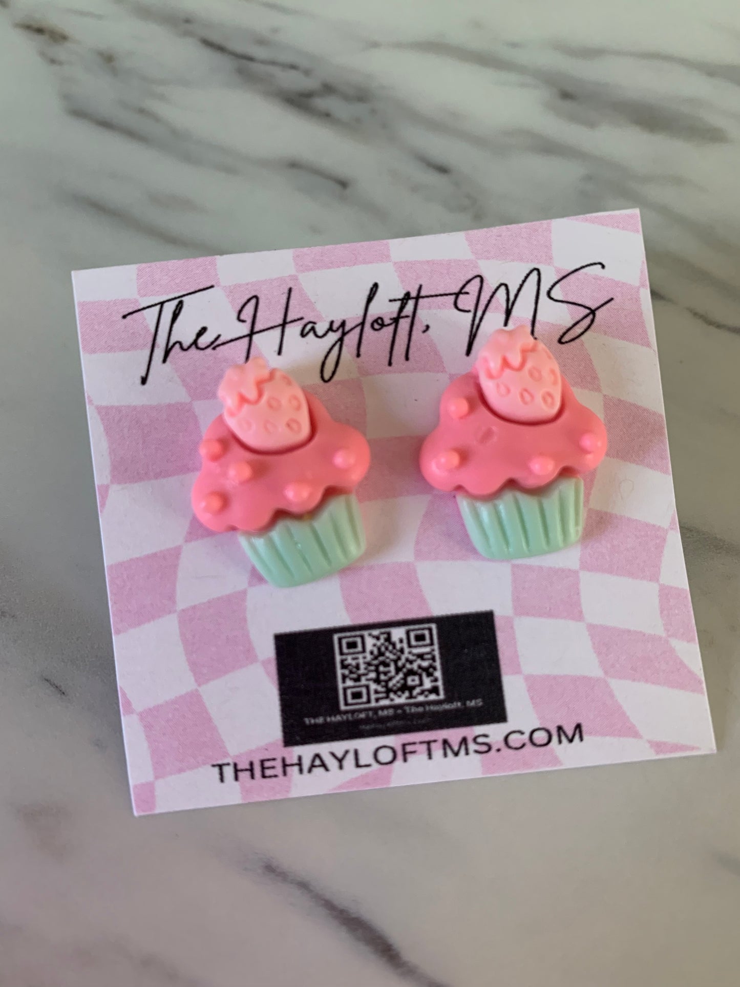SWEET CUPCAKE EARRINGS