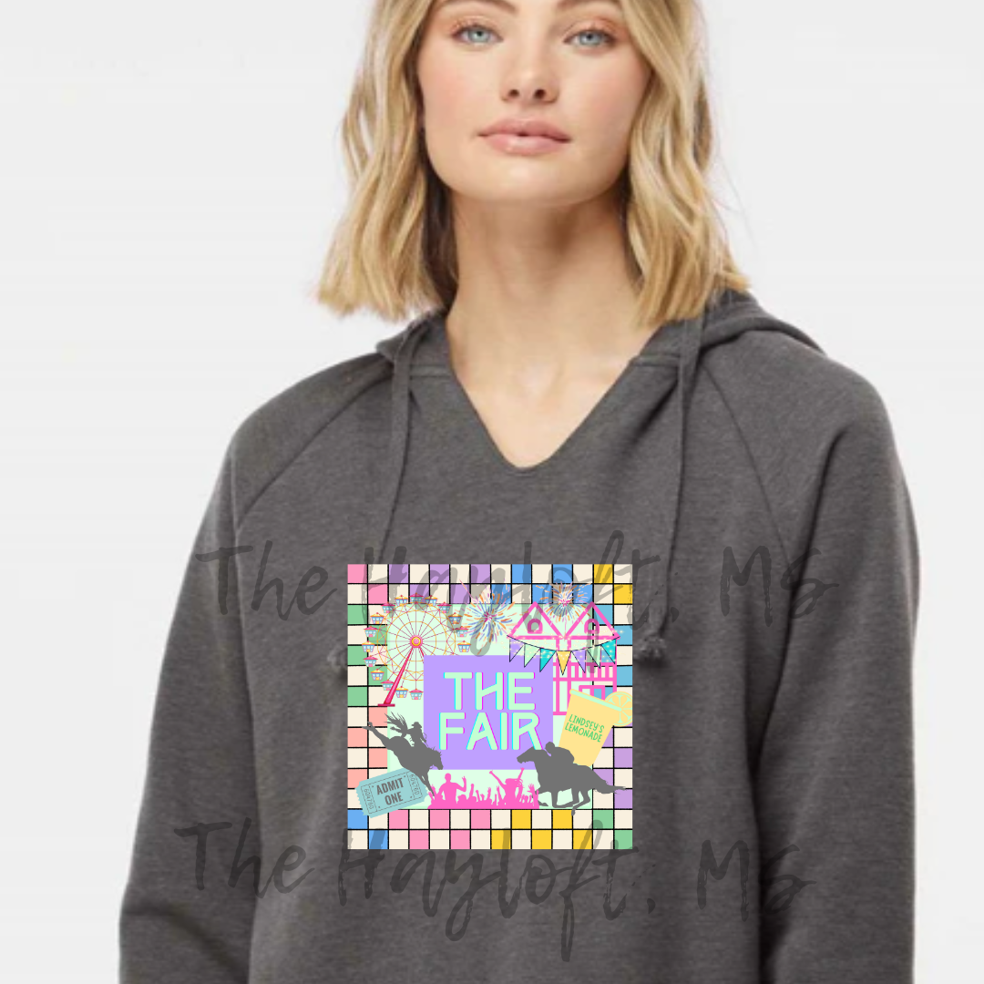FAIR GEO PRINT PULLOVER HOODIE PRE-ORDER