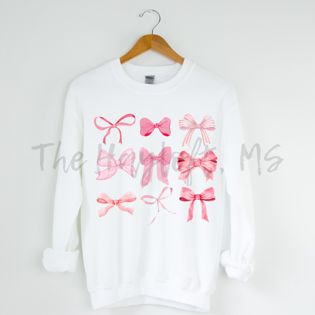 THE SWEETEST BOWS SWEATSHIRTS