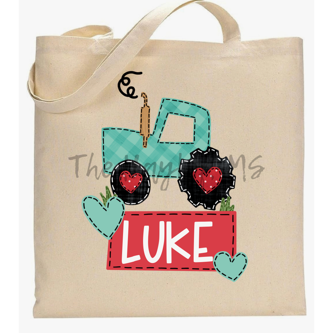 TRACTOR LOVE TOTE