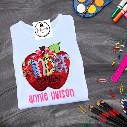 APPLE BACK TO SCHOOL TEE