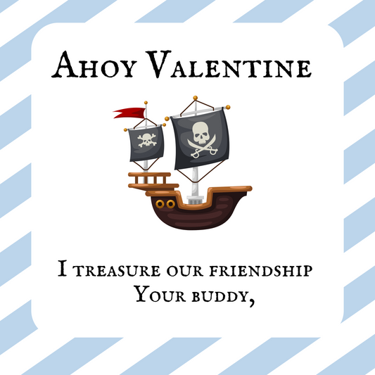 AHOY MATEY V-DAY TAG