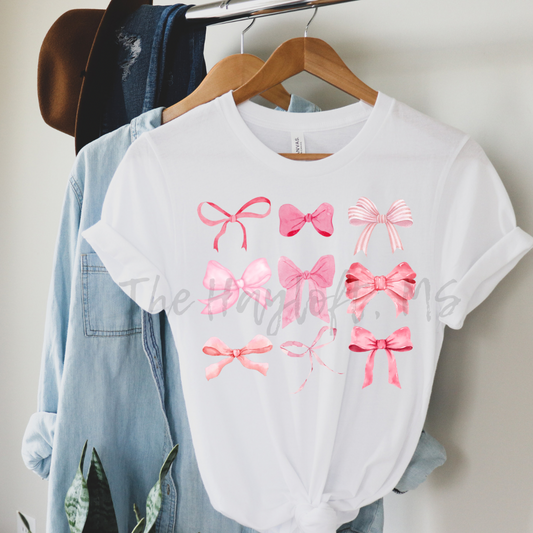 ALL THE PRETTY BOWS TEE