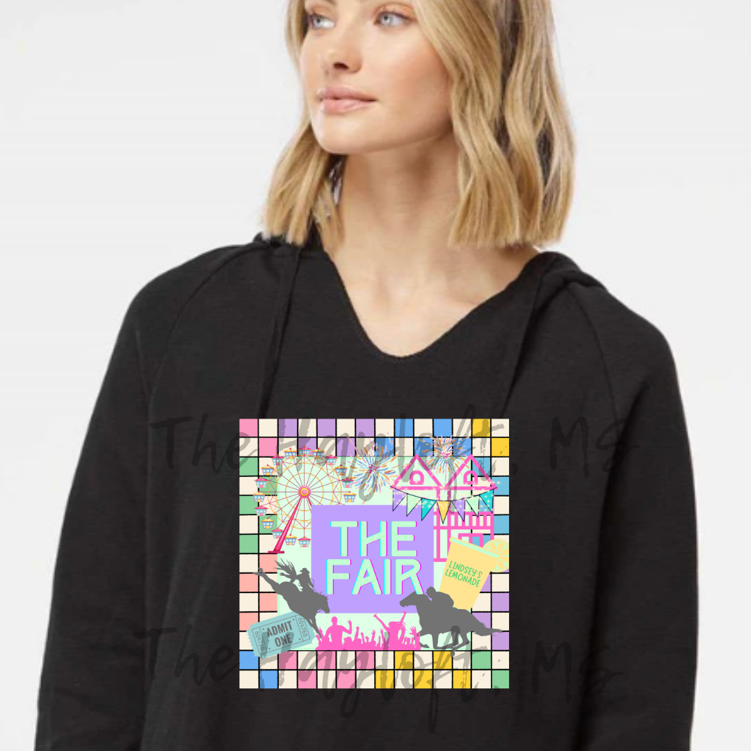 FAIR GEO PRINT PULLOVER HOODIE PRE-ORDER