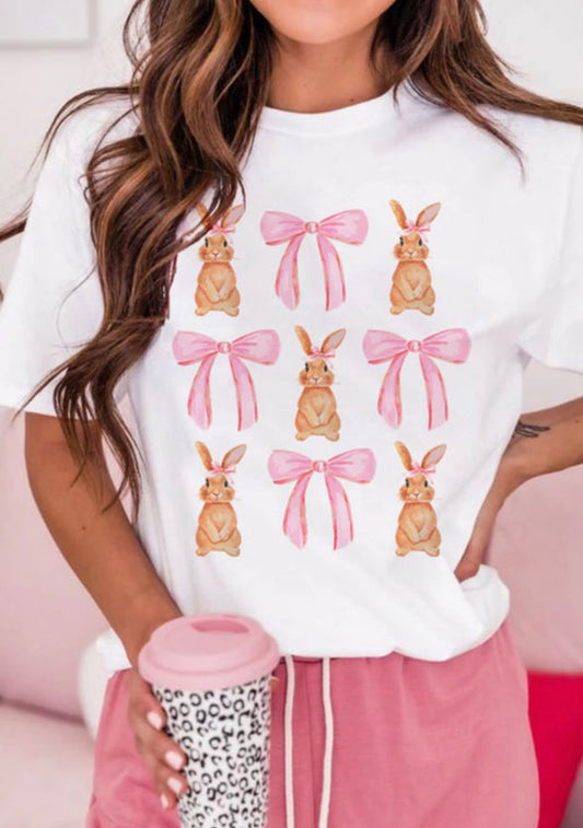 BUNNIES AND BOWS TEE