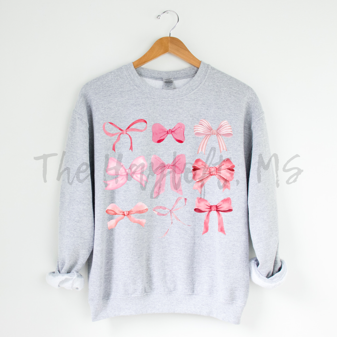 THE SWEETEST BOWS SWEATSHIRTS