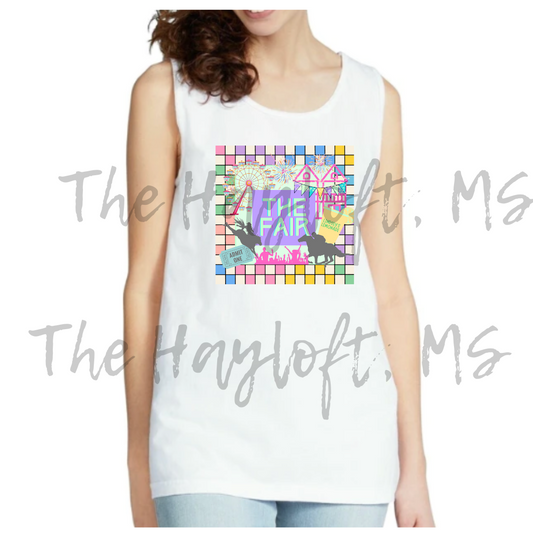 FAIR GEO PRINT COMFORT COLOR TANK PRE-ORDER