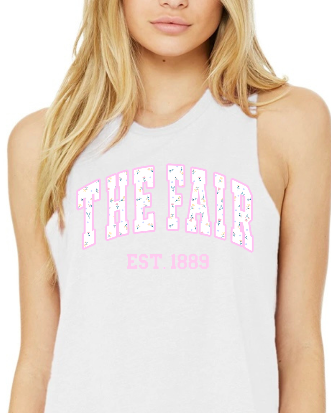 PRE-ORDER FAIR FLORAL CROP TANK