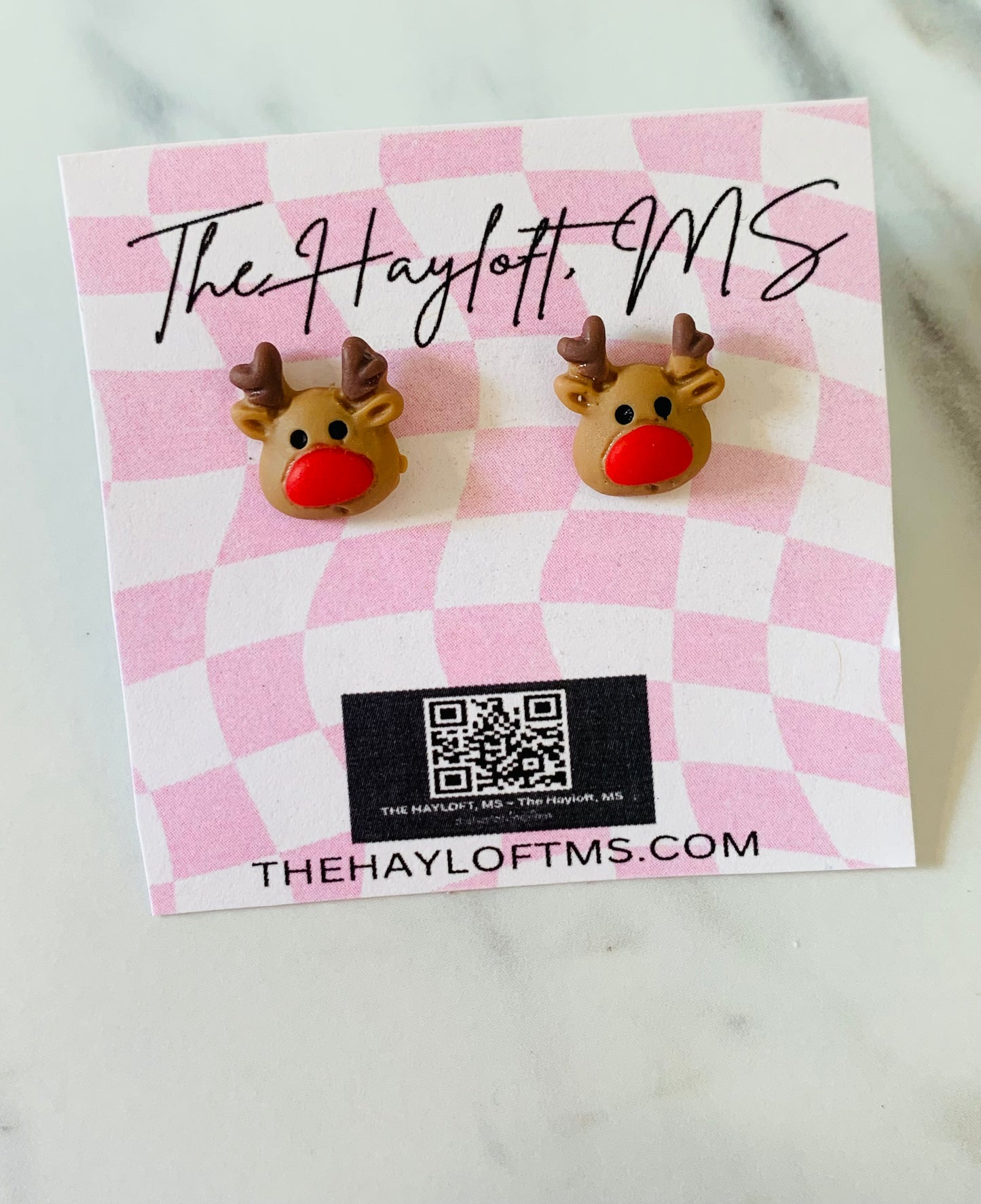 RUDOLPH STUD EARRINGS