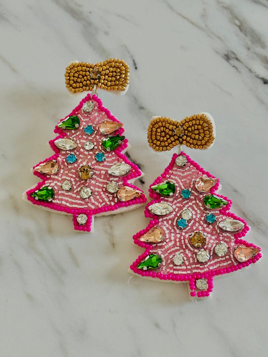 OH CHRISTMAS TREE EARRINGS