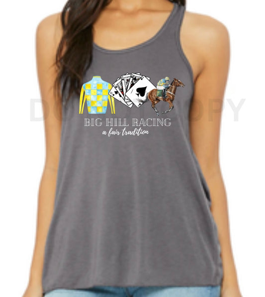 PRE-ORDER BIG HILL RACING 2025 FLOWY TANK (ADULT)
