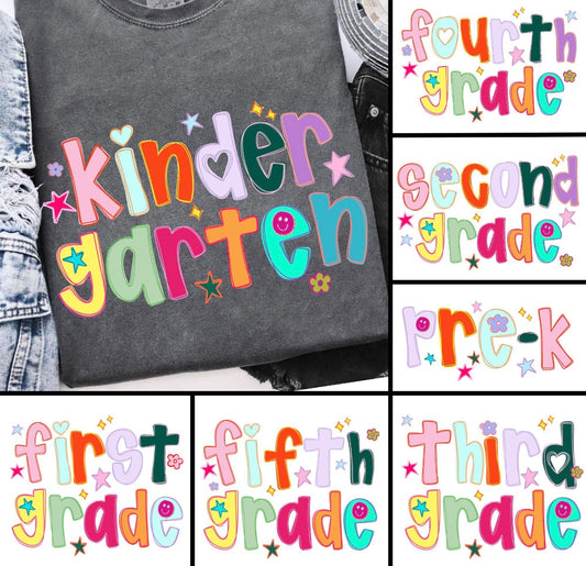 Pre- order all smiles back to school tee