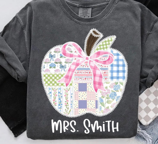 PRE- ORDER PERSONALIZED TEACHER TEE