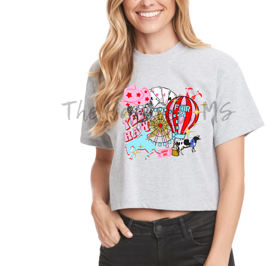 PRE- ORDER FAIR CROPPED TEE