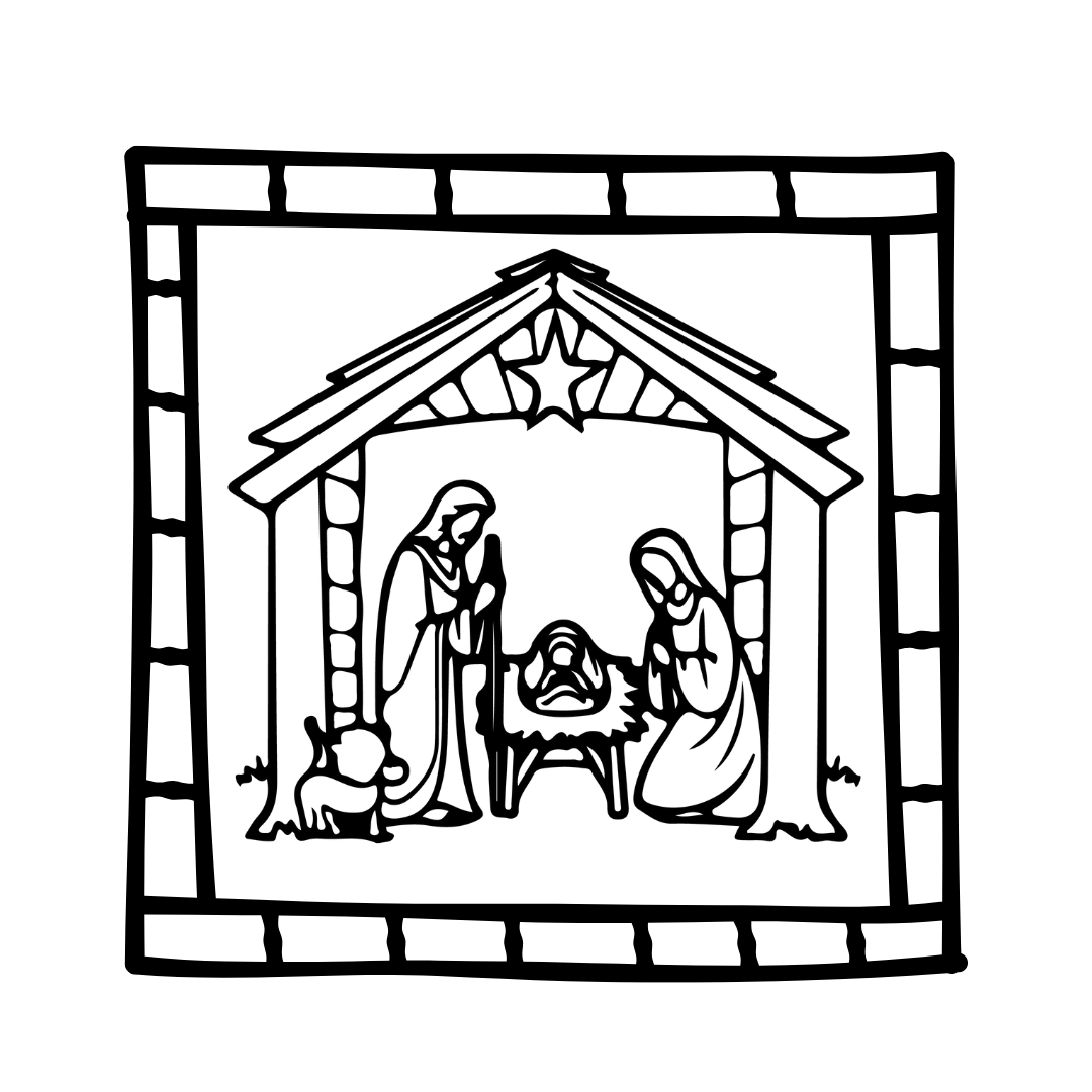 FREE CHRISTMAS COLORING PAGES
