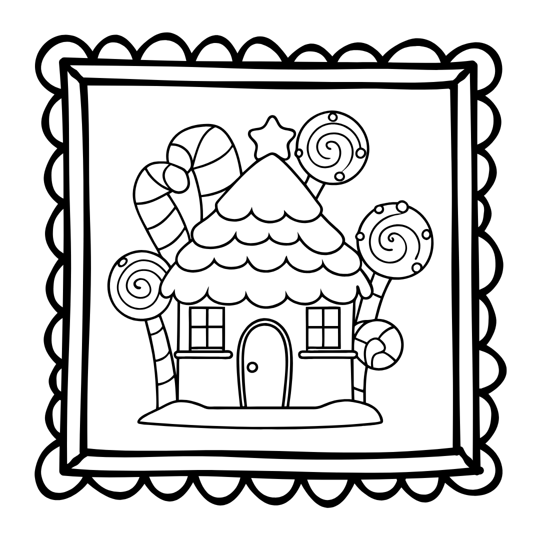 FREE CHRISTMAS COLORING PAGES