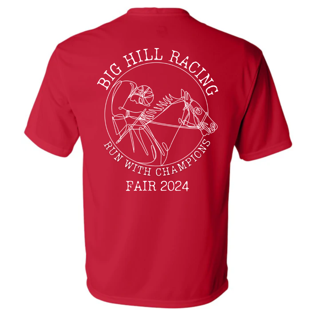 YOUTH BIG HILL RACING TEE GILDAN