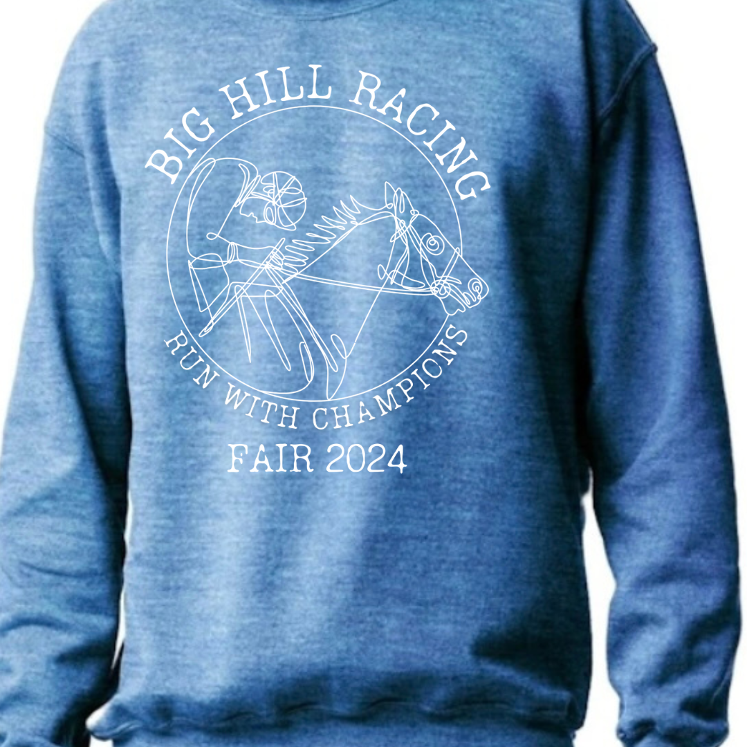 PRE- ORDER ADULT BIG HILL RACING SWEATSHIRT