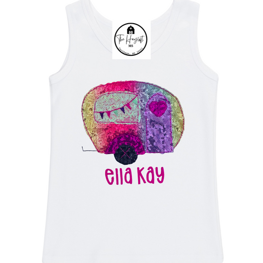 PRE-ORDER SEQUIN CAMPER TANK