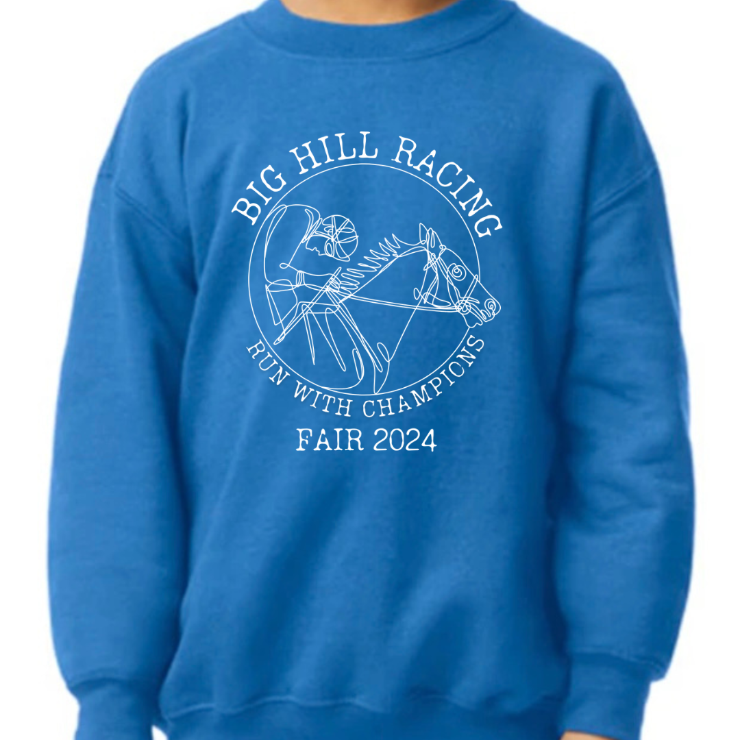 PRE- ORDER YOUTH BIG HILL RACING SWEATSHIRTS