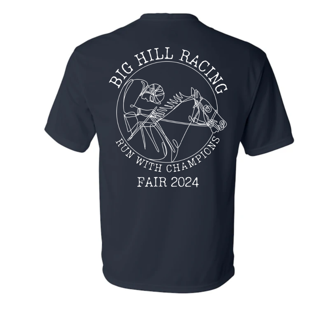 PRE- ORDER BIG HILL RACING DRI FIT TEE