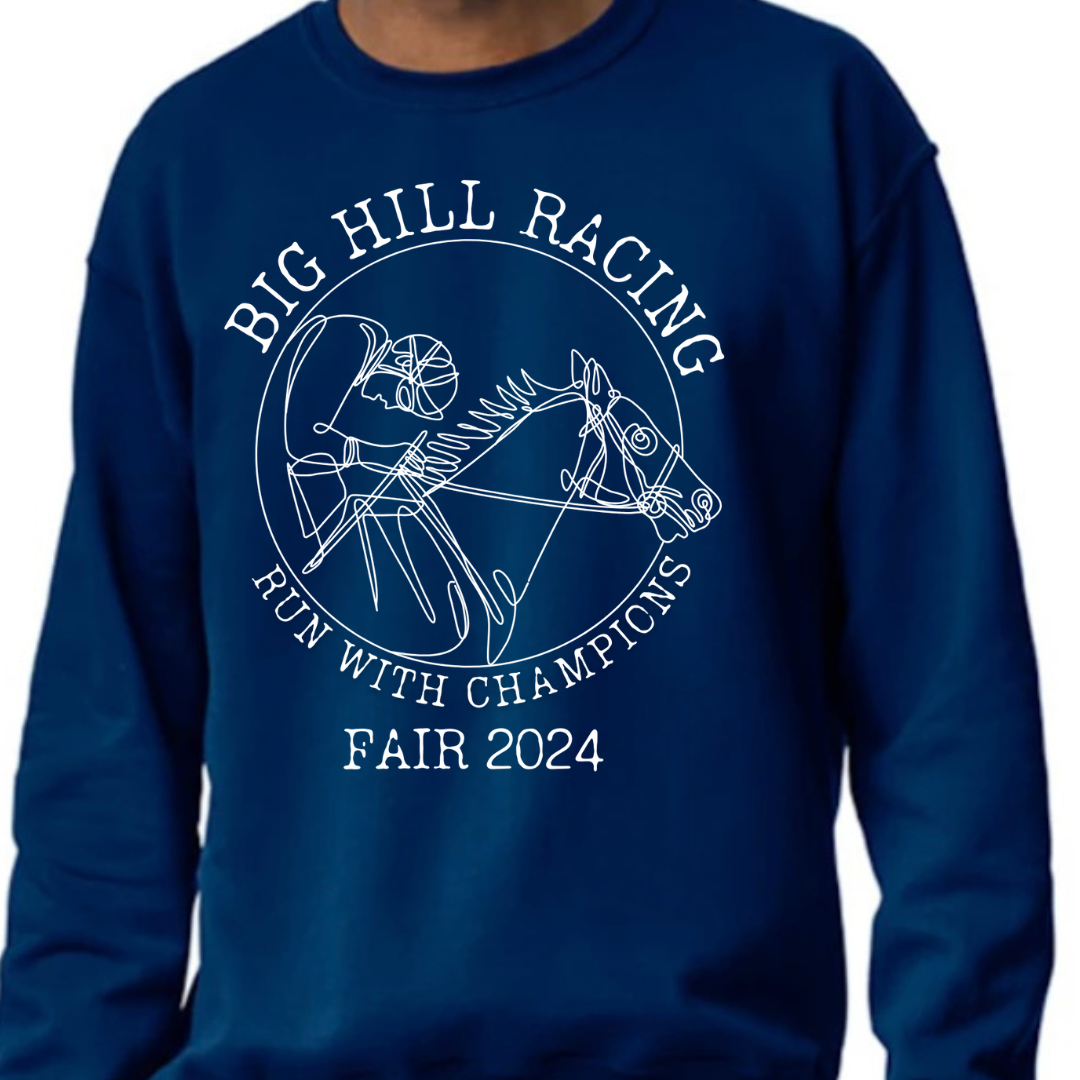 PRE- ORDER ADULT BIG HILL RACING SWEATSHIRT