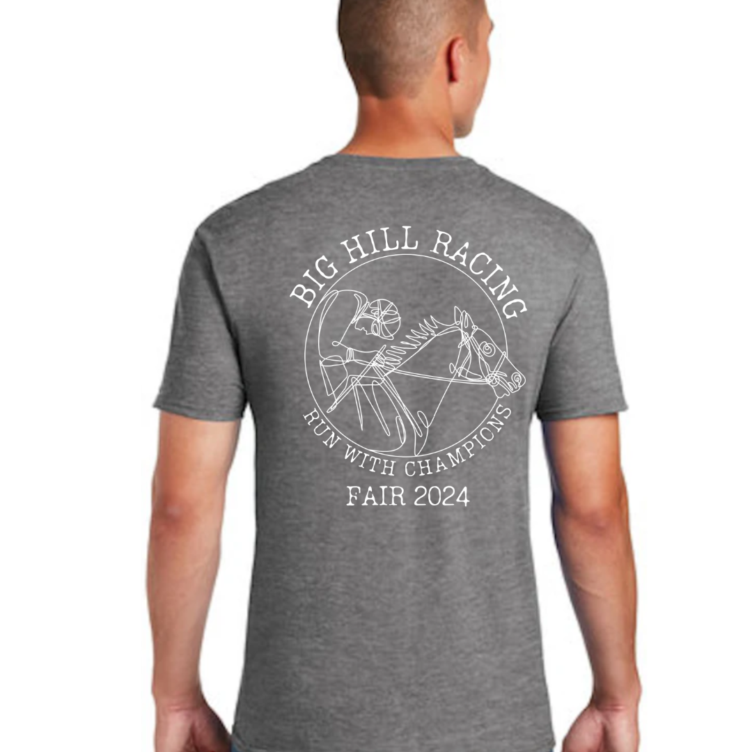 YOUTH BIG HILL RACING TEE GILDAN