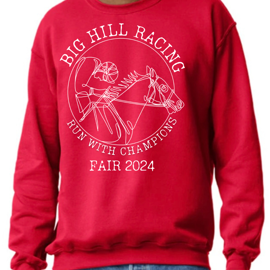 PRE- ORDER ADULT BIG HILL RACING SWEATSHIRT