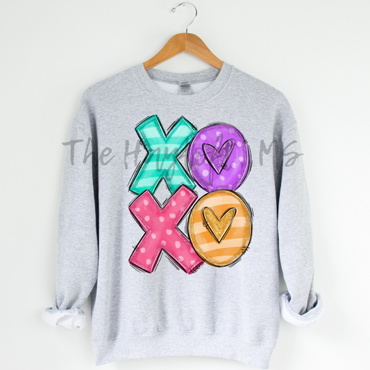 XOXO HEARTS SWEATSHIRT