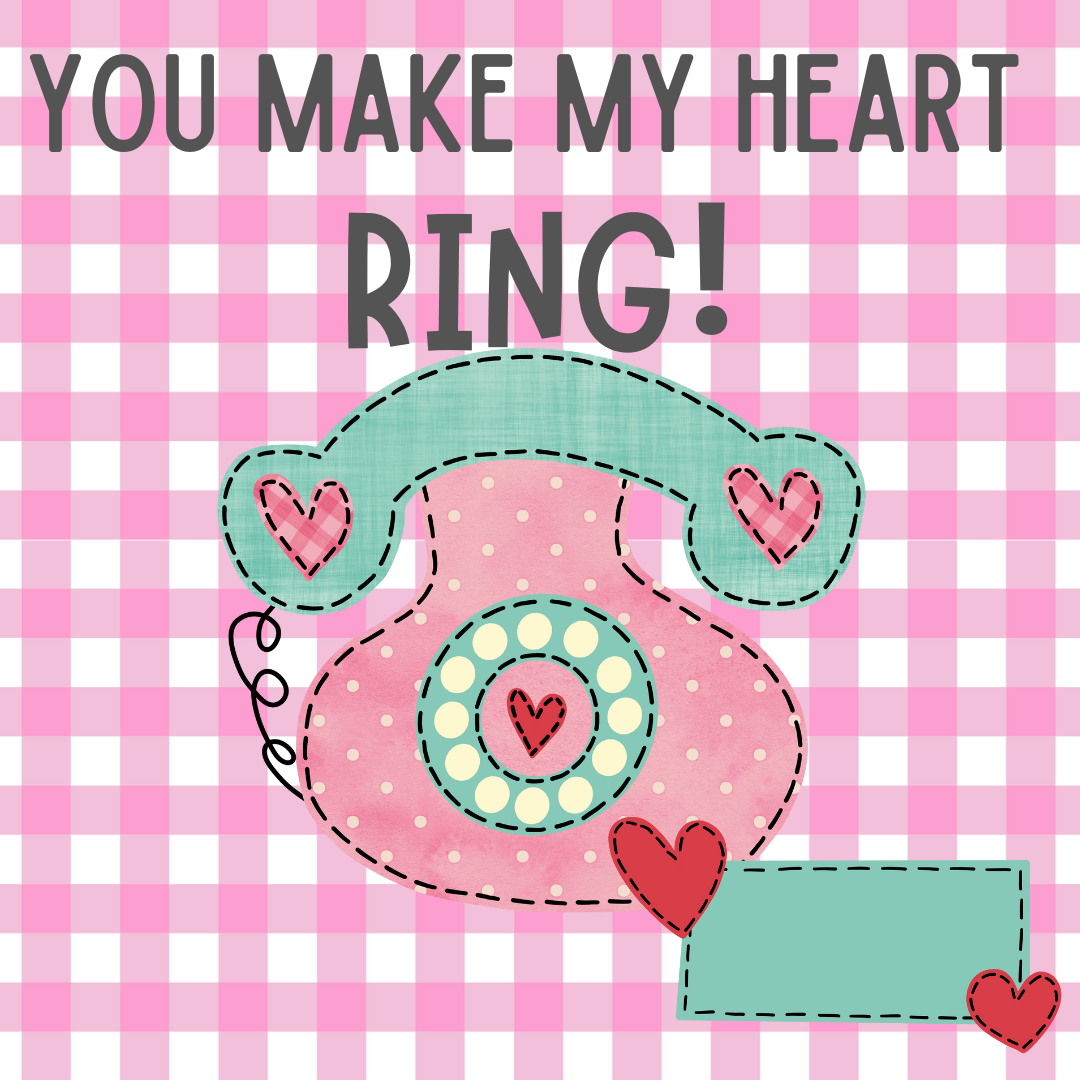 YOU MAKE MY HEART RING V-DAY TAG