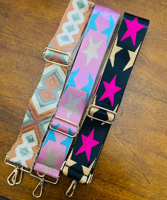 COLORFUL BAG STRAPS 2.5”