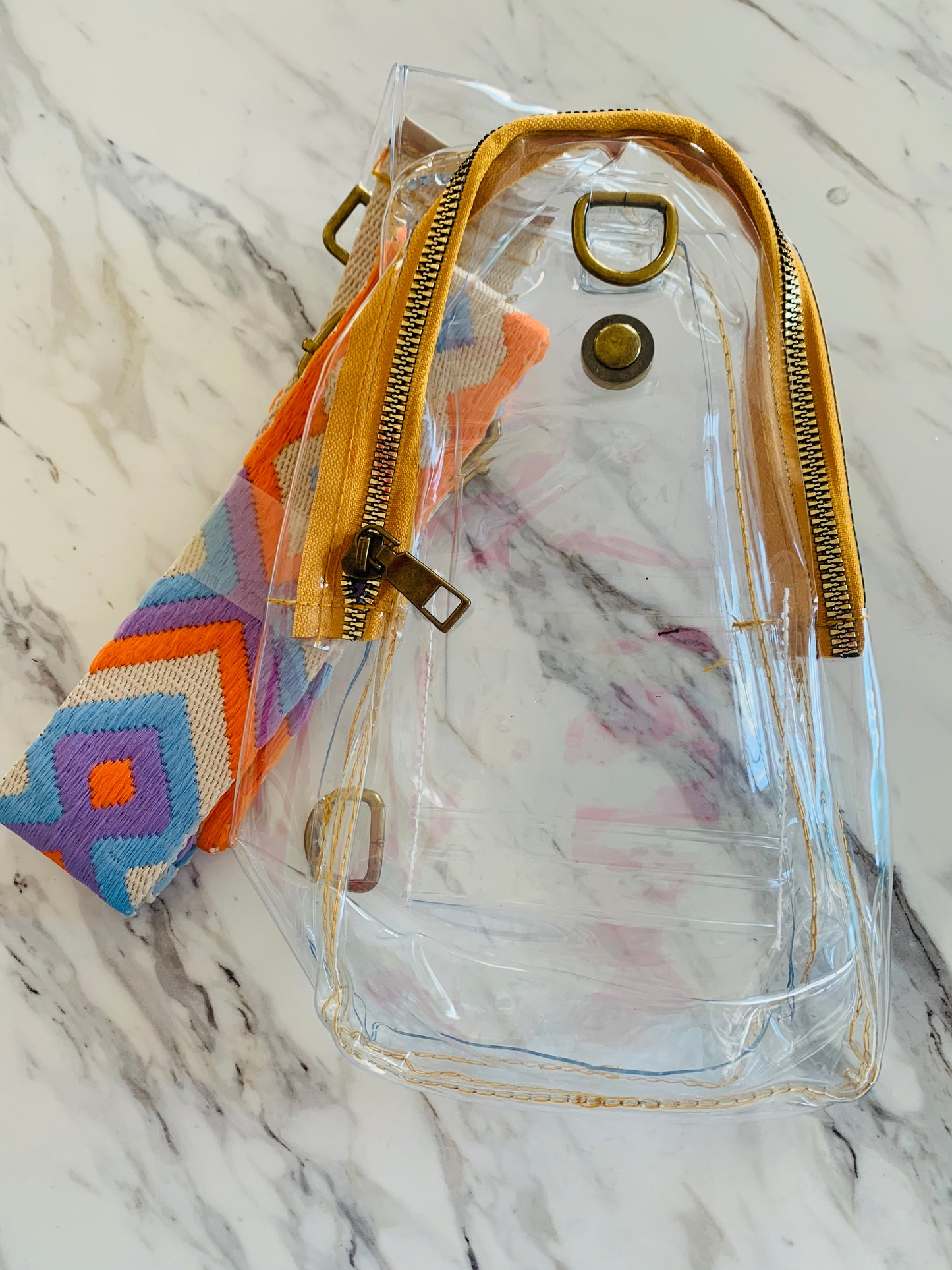 CLEAR SHOULDER BAG