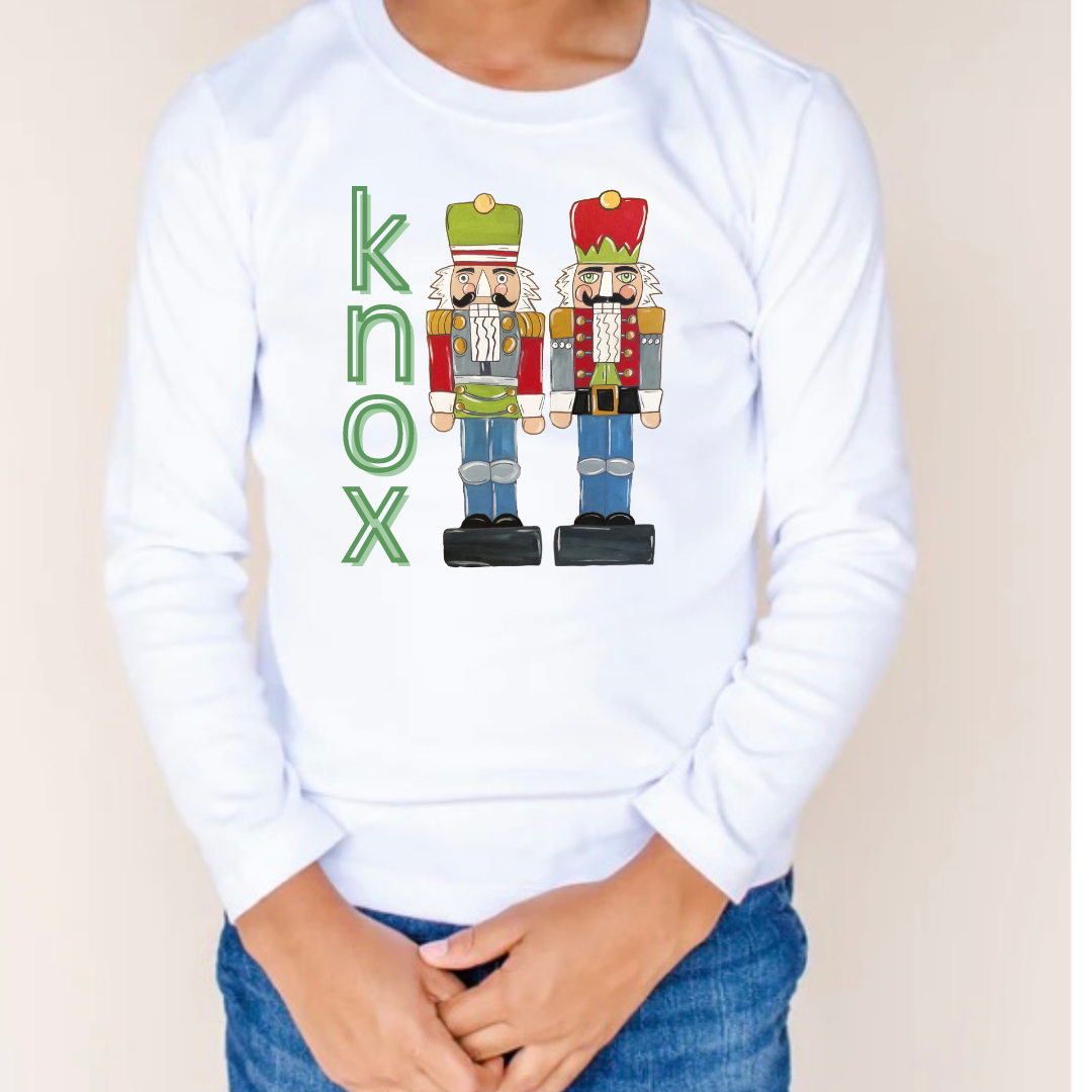 NUTCRACKER DOUBLES TEE SHORT SLEEVE/LONG SLEEVE