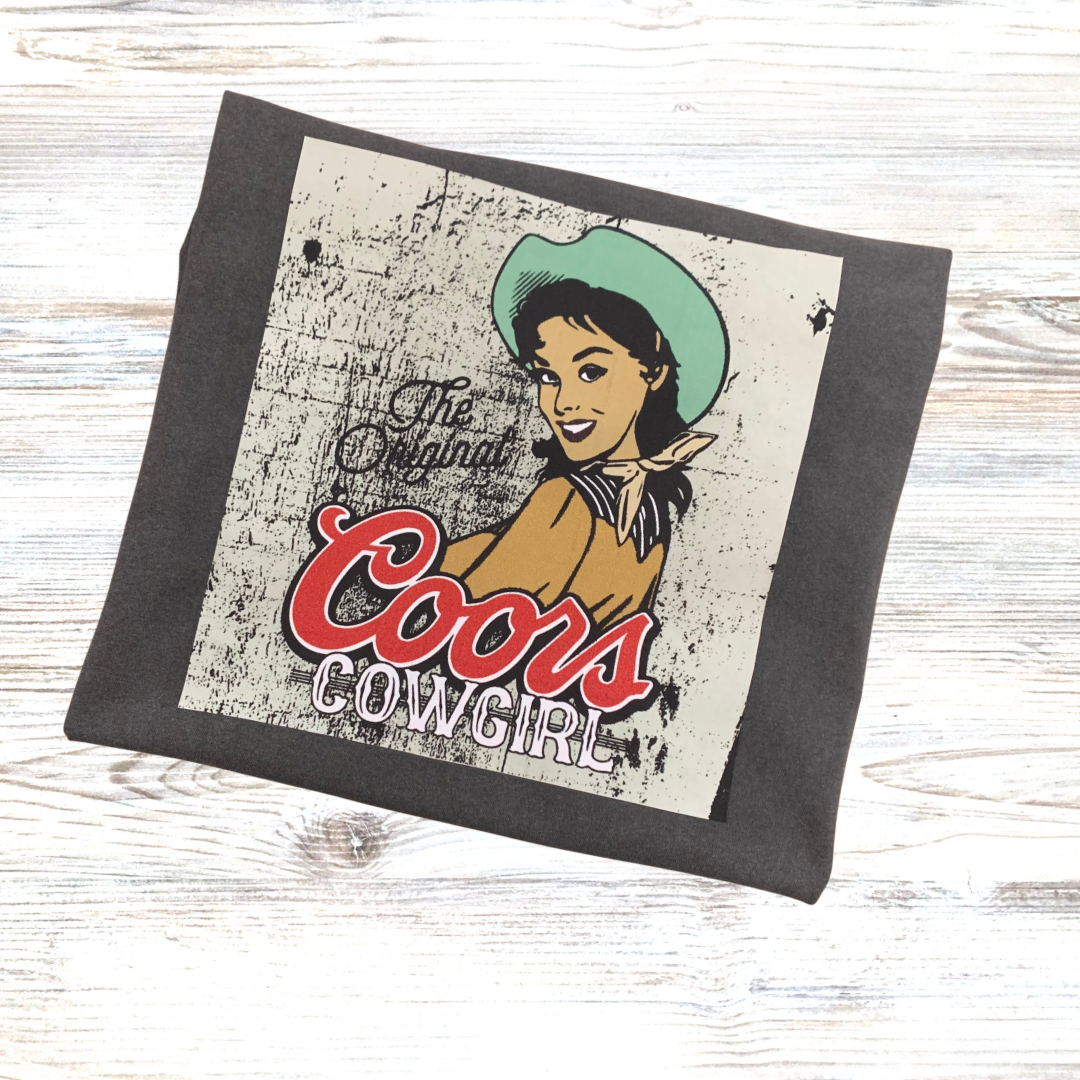 ORIGINAL COORS COWGIRL TEE