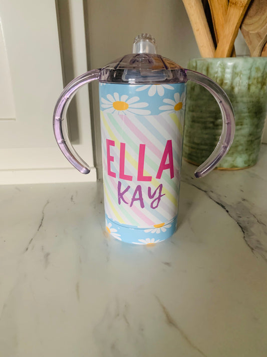 CUSTOM 12OZ SIPPY CUP/TUMBLER