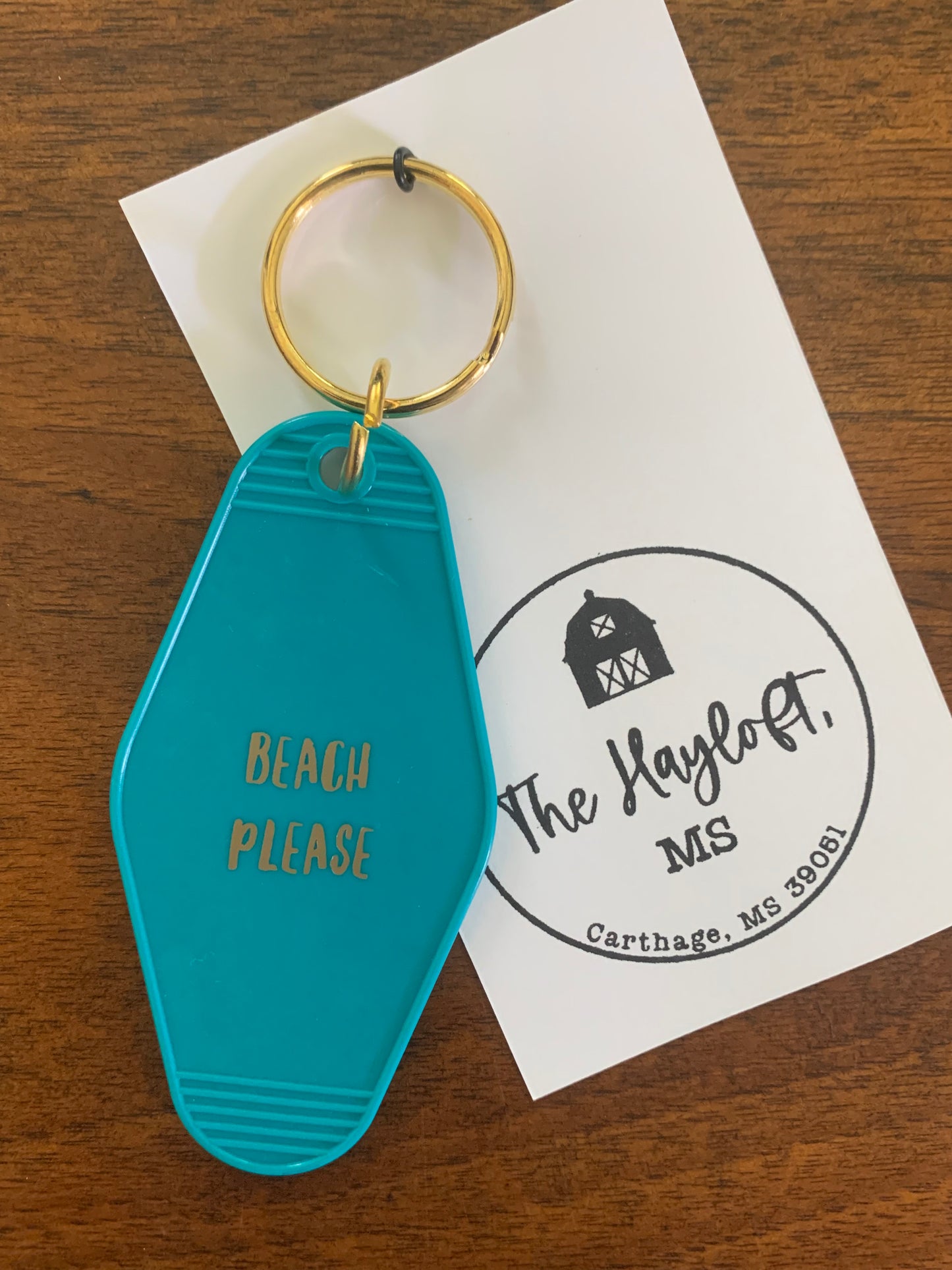 MOTEL KEY CHAIN