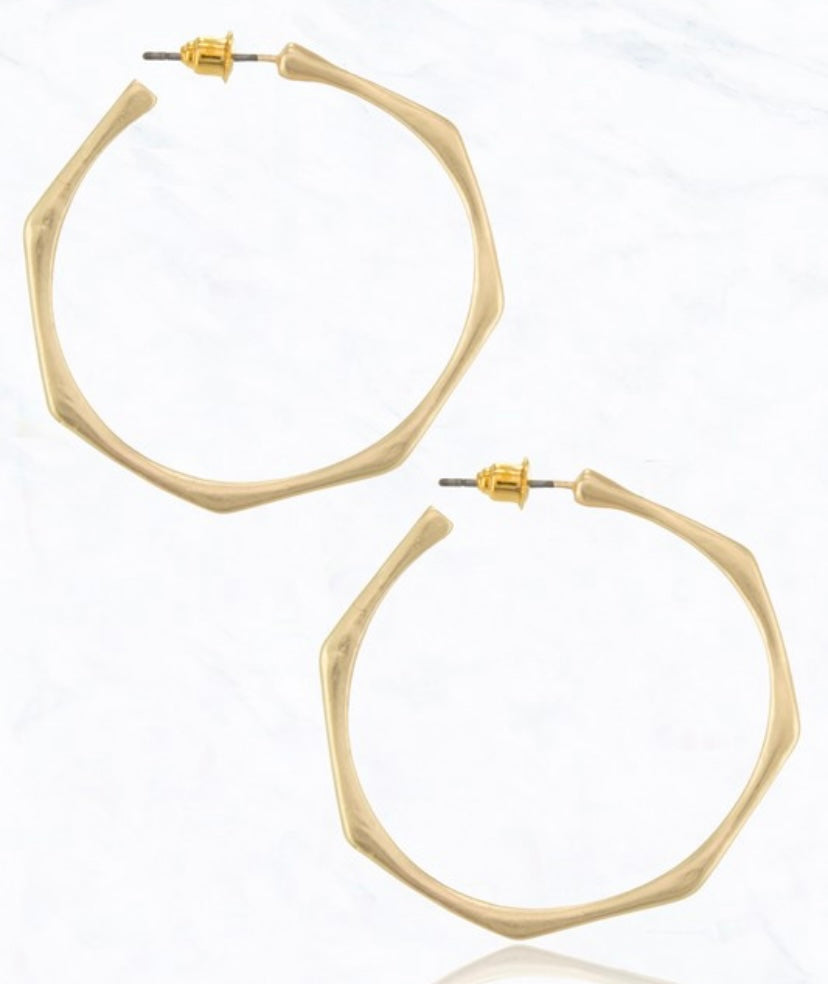 SHARP CIRCLES EARRINGS