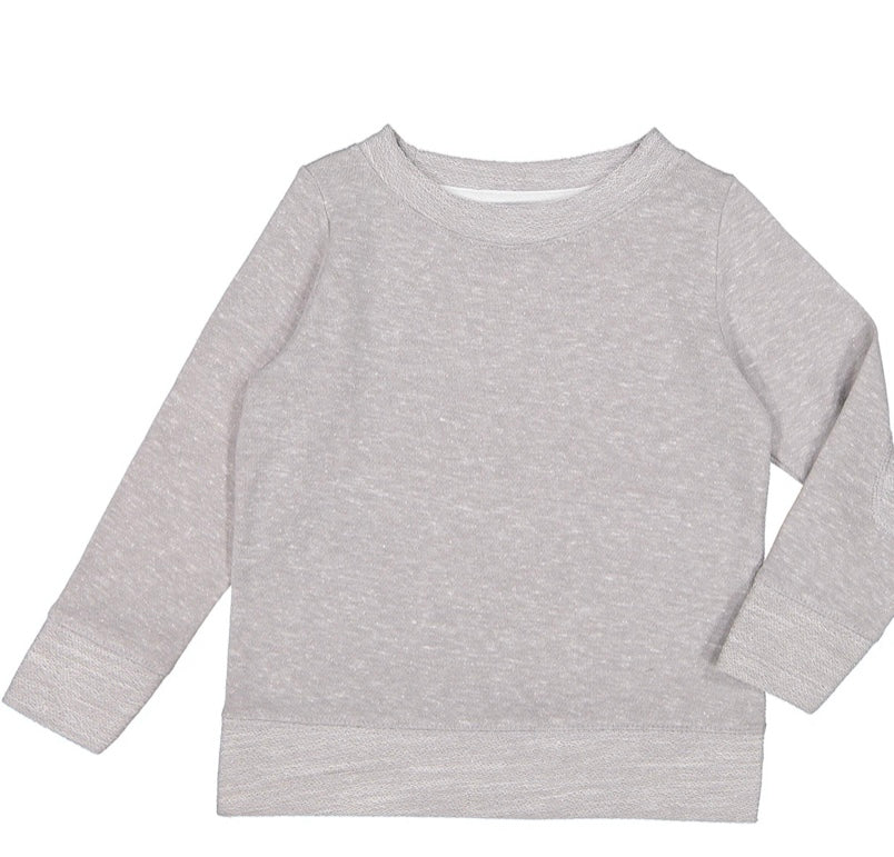 TODDLER ELBOW PATCH SWEATSHIRT