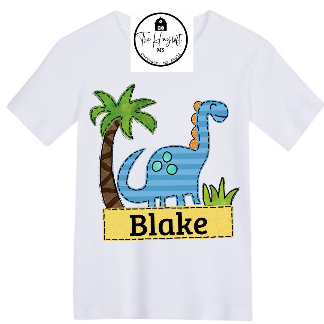 DINOSAUR NAME TEE