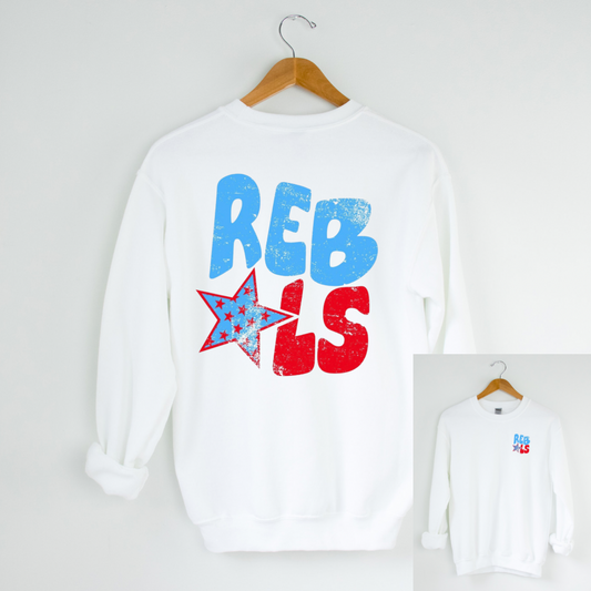 STACKED STAR REBELS SWEATSHIRT