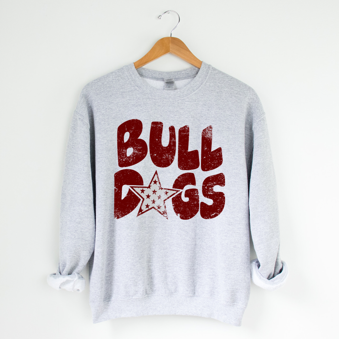 STACKED STAR BULLDOGS SWEATSHIRT