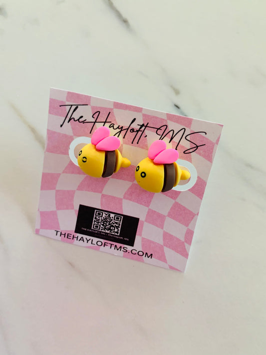 SWEET BUMBLE BEE EARRINGS